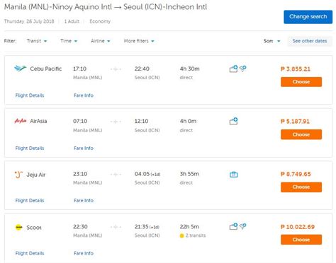 philippines to south korea ticket price|Cheap Flights to South Korea from P5,442 .